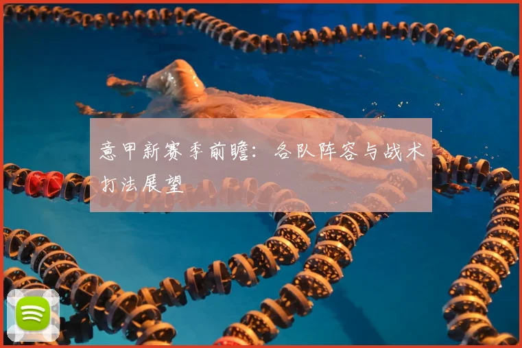 意甲新赛季前瞻：各队阵容与战术打法展望